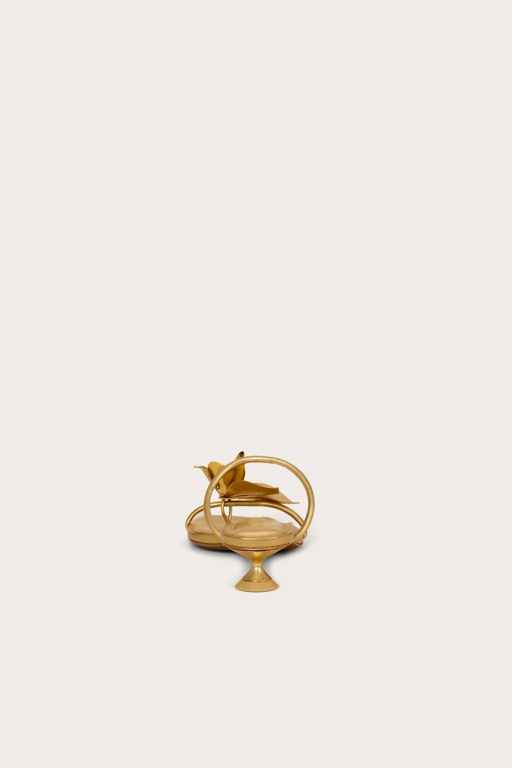 Cult Gaia - Brass Flower Kitten Heel