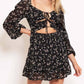 Better Be - Women's Floral Mini Dress