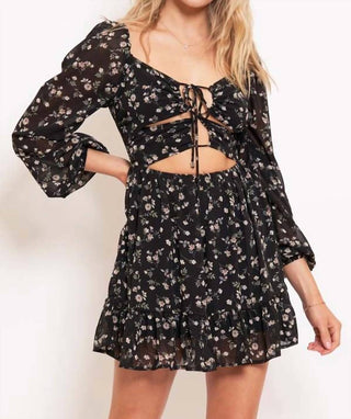 Better Be - Women's Floral Mini Dress