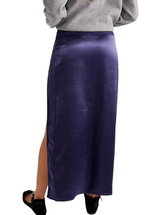 Free People - Saia Midi Dakota de Cetim