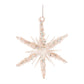 Beaded Glass Star Ornament (Set of 6)