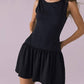 Chaser - Lou Licorice Mini Dress