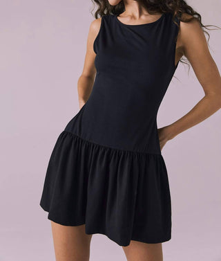 Chaser - Lou Licorice Mini Dress