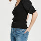 Another Love - Lenore Puffed Short Sleeves Top