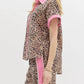 Entro - Leopard Button Up Top