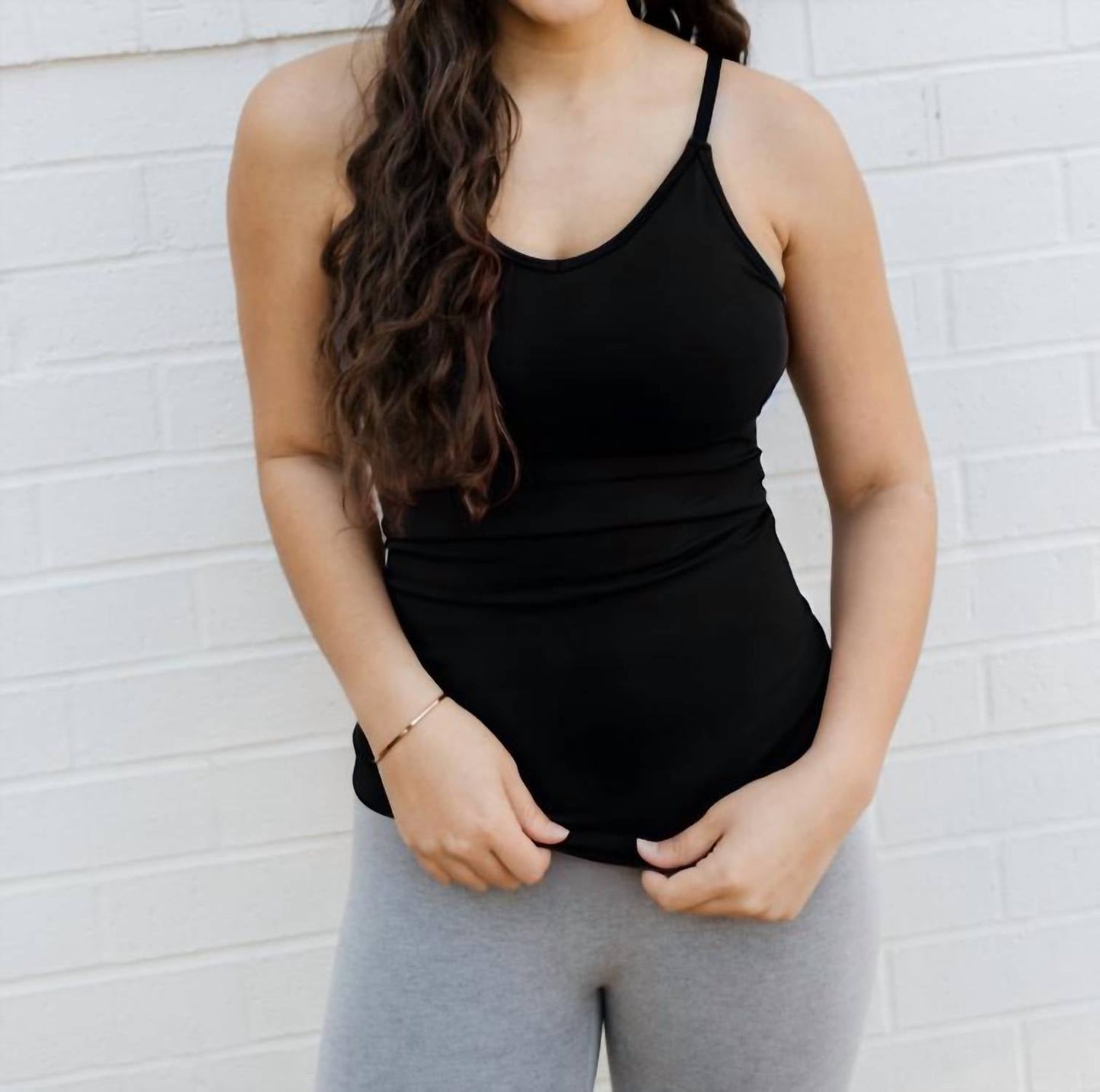 Elietian - Built In Bra Cami Top