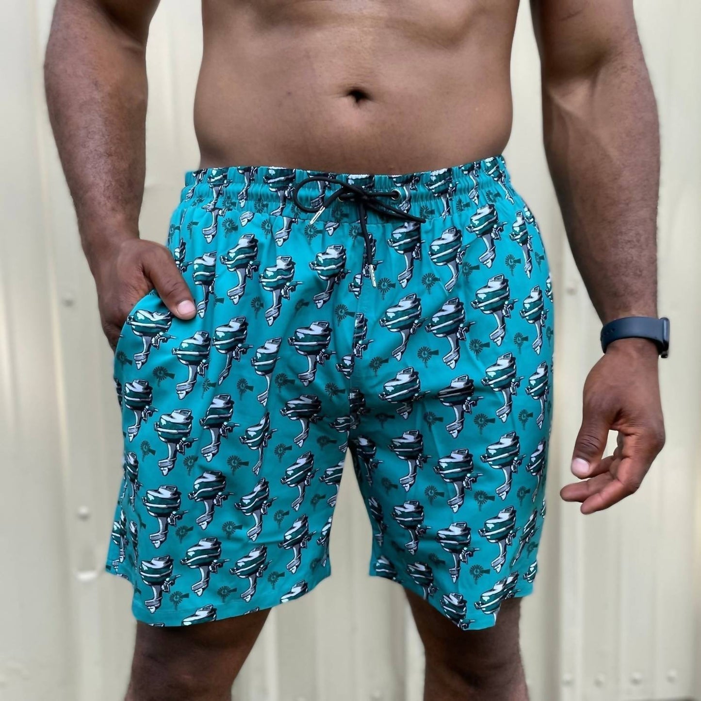 Old South Apparel - Outboard Motor Swim Trunks