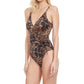 Gottex - Jaguar V-neck One Piece Swimsuit