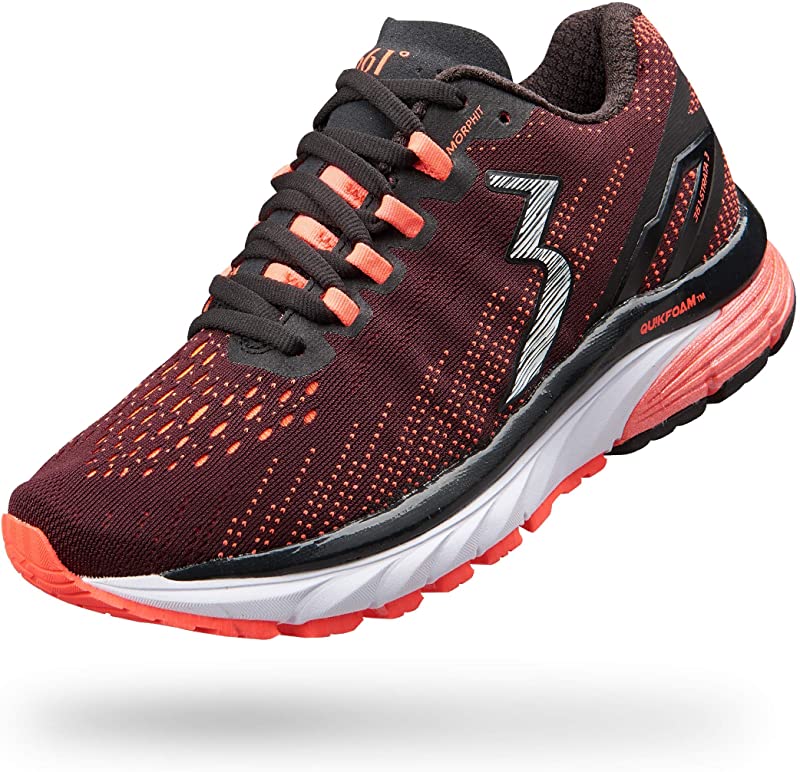 Tênis de corrida feminino Strata 3 36 Degrees, preto