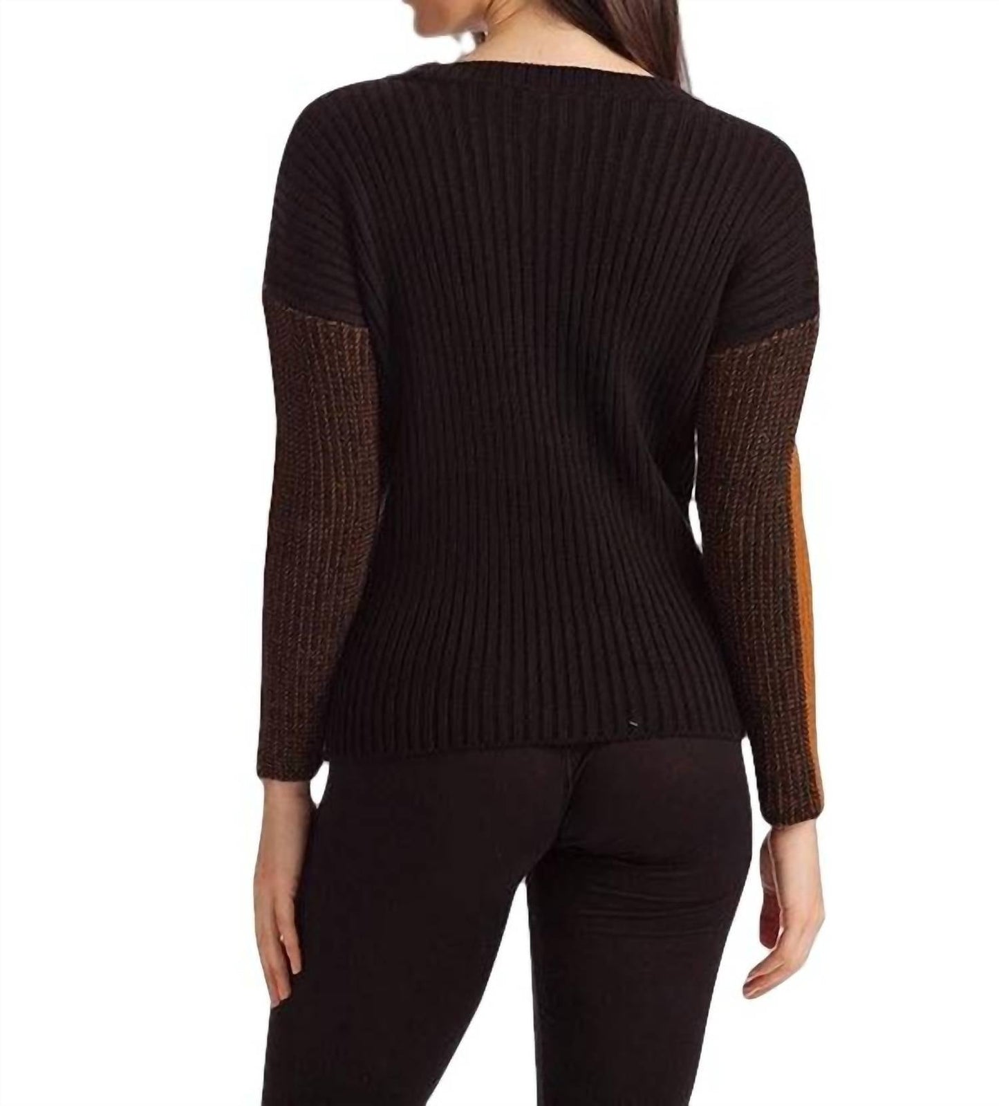 French Kyss - Maggie Two Tone Ribbed Sweater