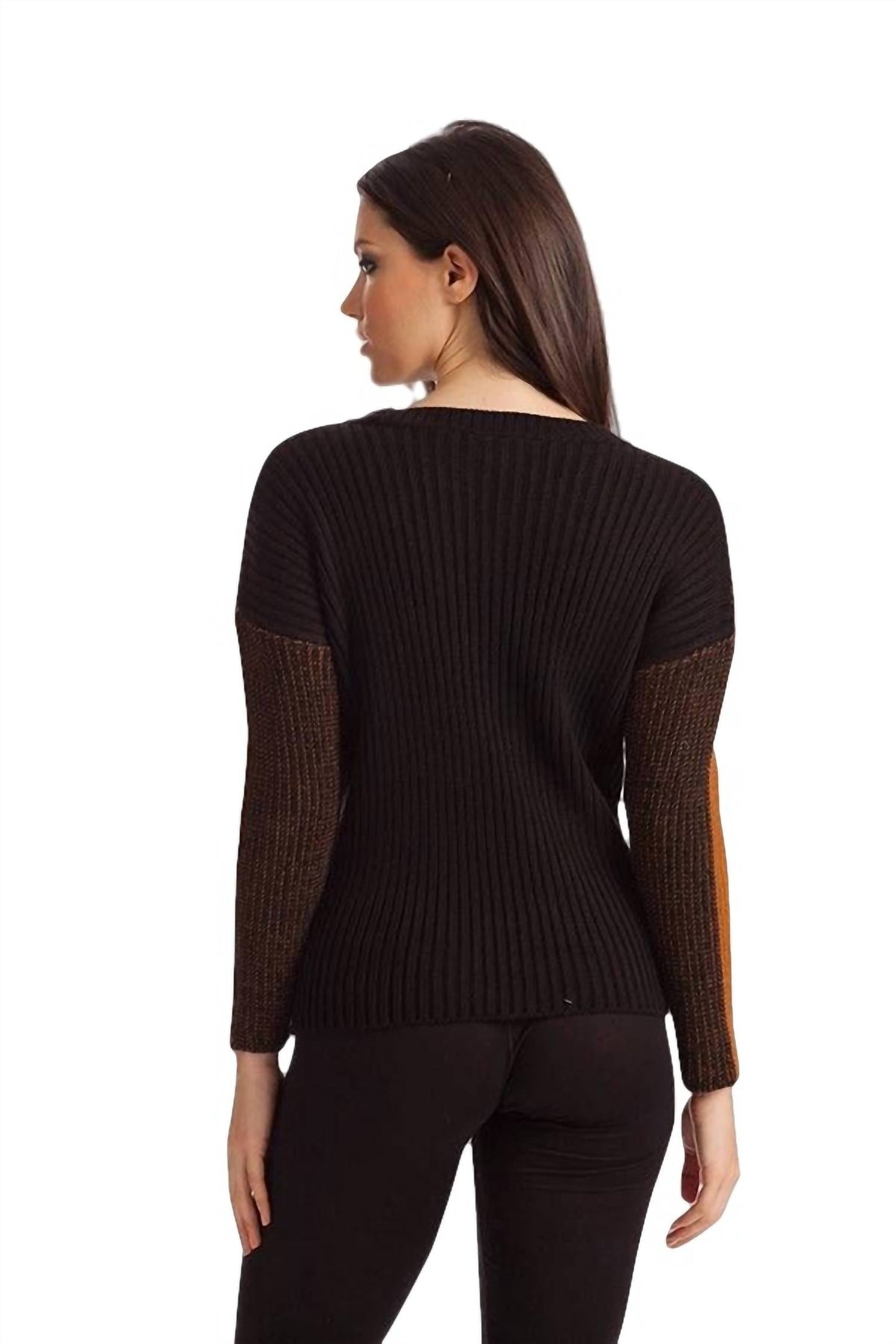 French Kyss - Maggie Two Tone Ribbed Sweater
