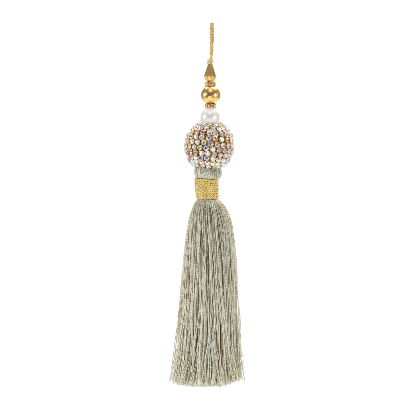 Jeweled Tassel Ornament (Set of 6)