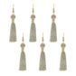 Jeweled Tassel Ornament (Set of 6)