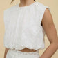 Blu Pepper - Gracie Balloon Sleeveless Top