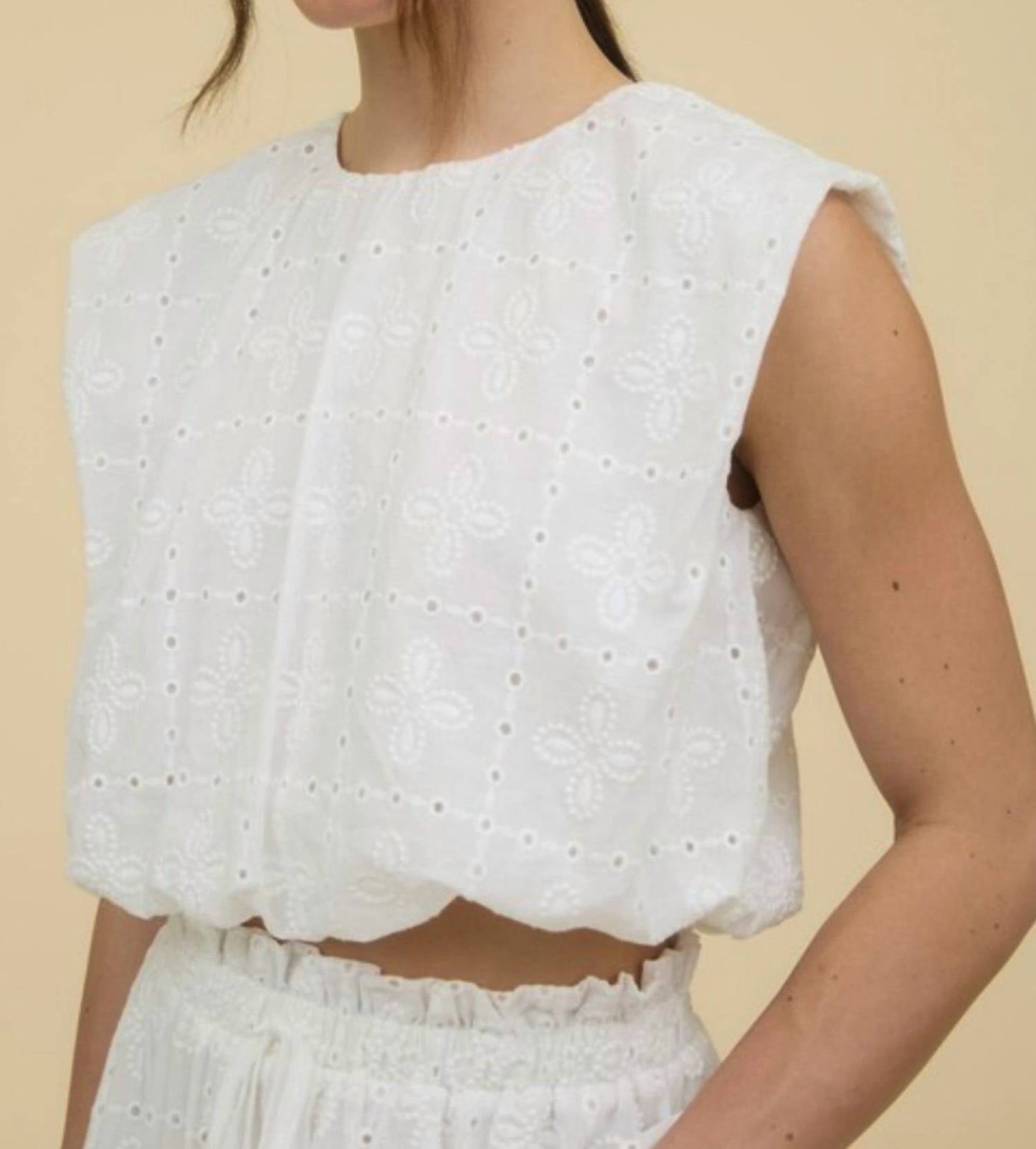 Blu Pepper - Gracie Balloon Sleeveless Top