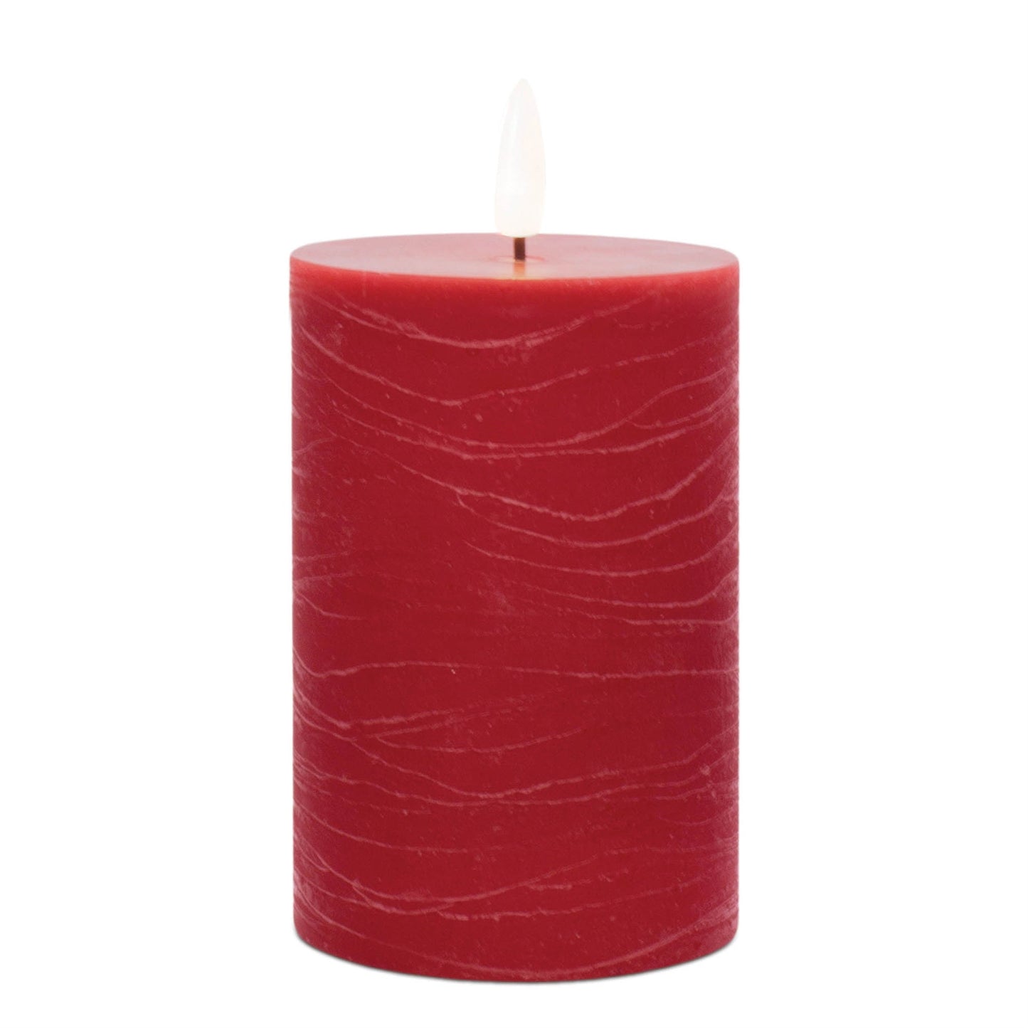 FIA Wick Red Pillar Candle Set - 2