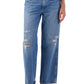 Amo - Billie Cropped Straight Leg Jeans
