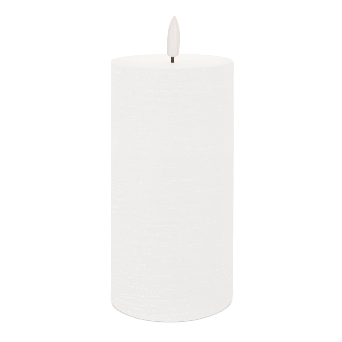 FIA Wick White Pillar Candle (Set of 2)