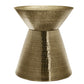 Drum Accent Side Table, Contemporary & Modern Elegant Design