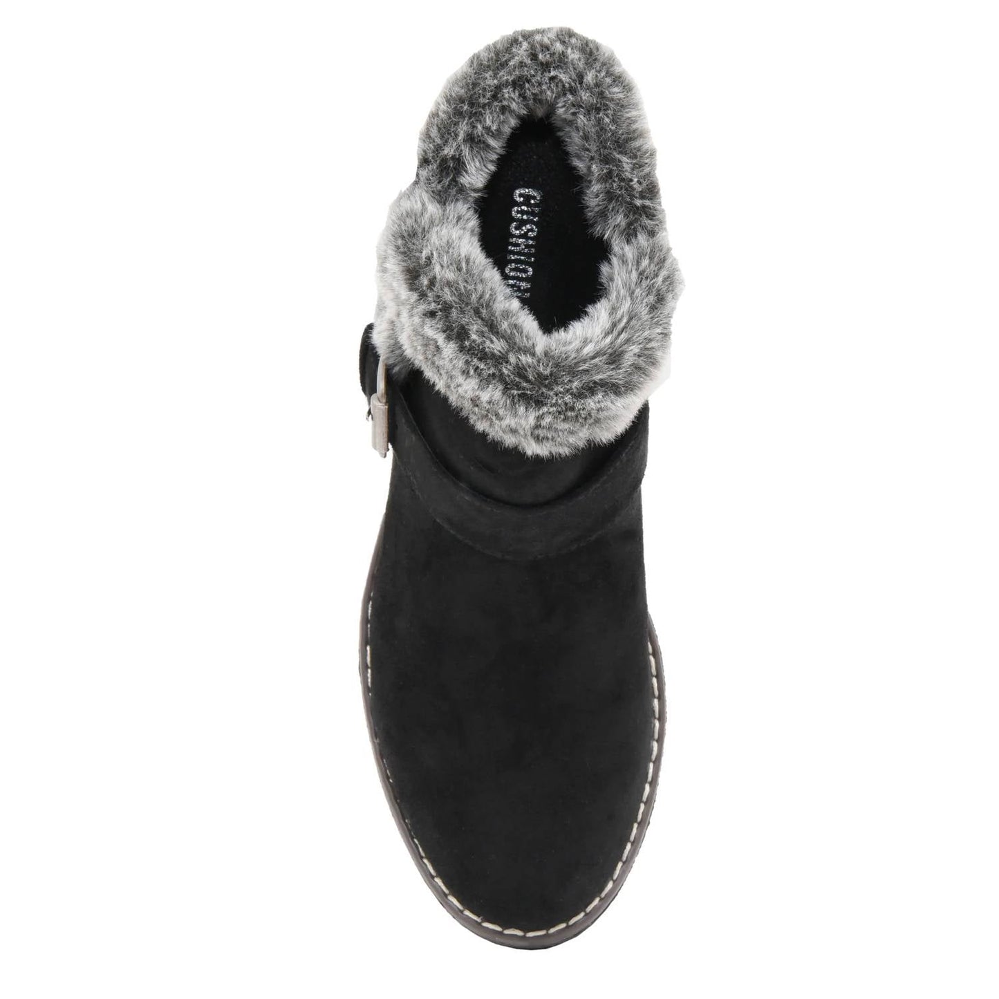 Cushionaire - Women's Rhodes Faux Suede Winter Booties