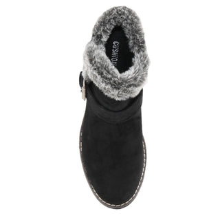 Cushionaire - Botas de inverno femininas Rhodes em camurça sintética