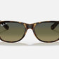Ray Ban - New Wayfarer Classic Medium Polarized Sunglasses Rb2132 894/76