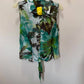 600 West - Women's Tibet Tie Front Sleeveless Blouse