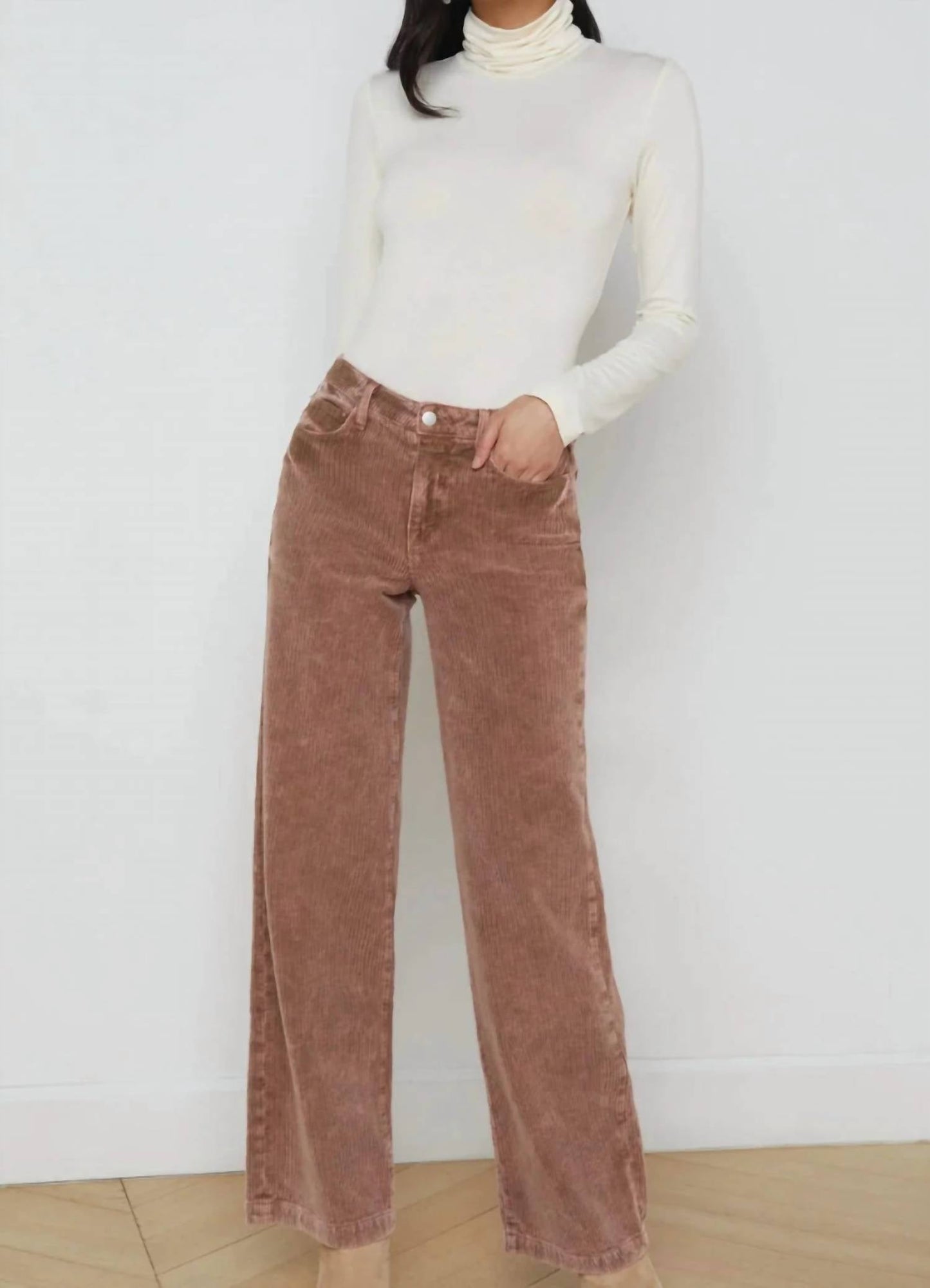 L'Agence - Women's Scottie Wide Leg Pants