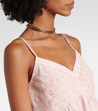 Velvet By Graham & Spencer - Aliah Eyelet Tank Top