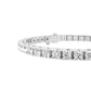 Diana M Jewels - 10.02 Cts Lab Grown Diamond Round Tennis Bracelet