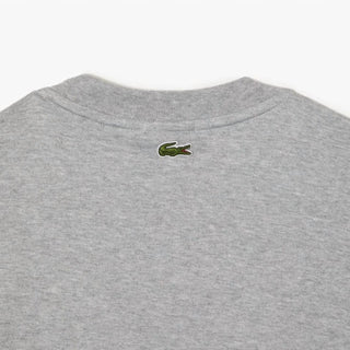 Lacoste - Unisex Loose Fit Large Crocodile Organic Cotton Tee Shirt