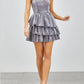 Do+Be - Open Shoulder Ruffle Mini Dress