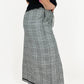 Free People - Penelope Gingham Midi Skirt