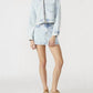 Steve Madden - Glacia Rhinestone Denim Jacket