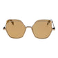 Yohji Yamamoto - Unisex Stainless Steel Half Frame Sunglasses