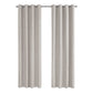 2 Pieces Set Room Darkening Curtain Panels with Grommet - Contemporary Style