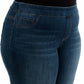 1822 Denim - High-rise Pull-on Skinny Ankle Jeans - Plus