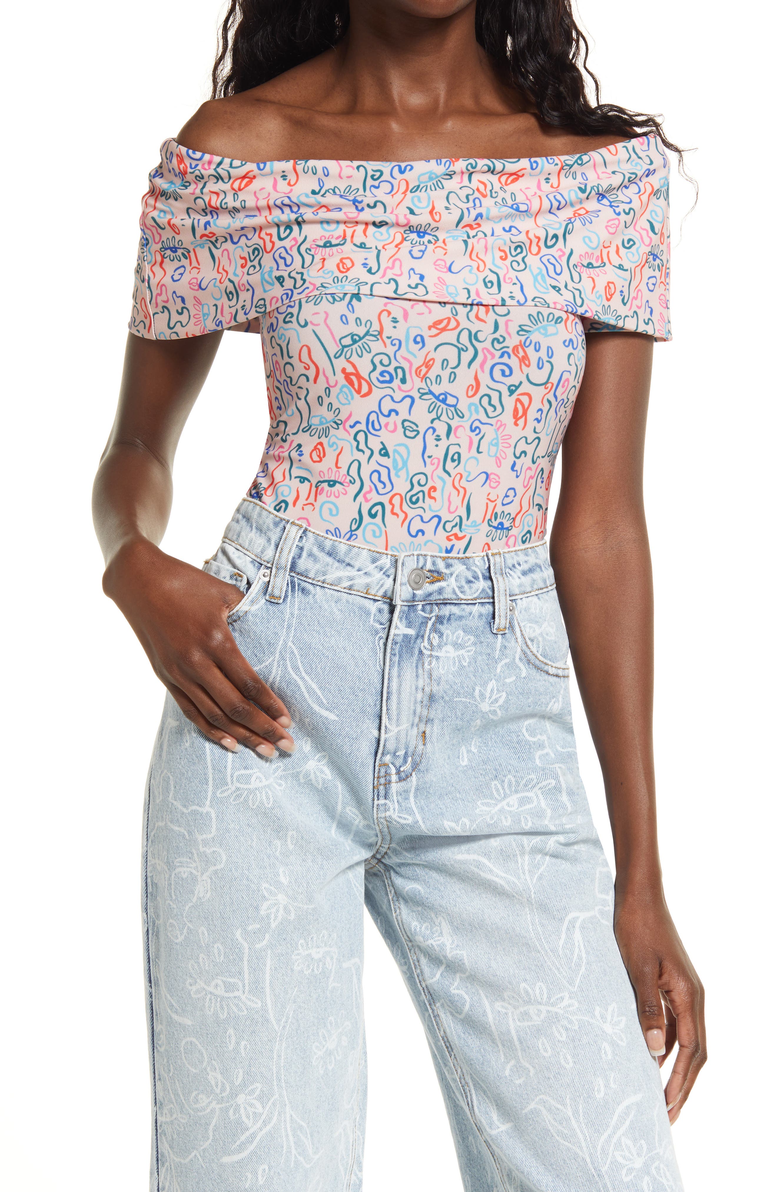 cristina-martinez-off-the-shoulder-bodysuit