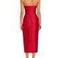 Amanda Uprichard - Ivy Strapless Midi Dress