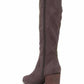Abound - Women's Faux Suede Textile Upper Heeled Tall Boots