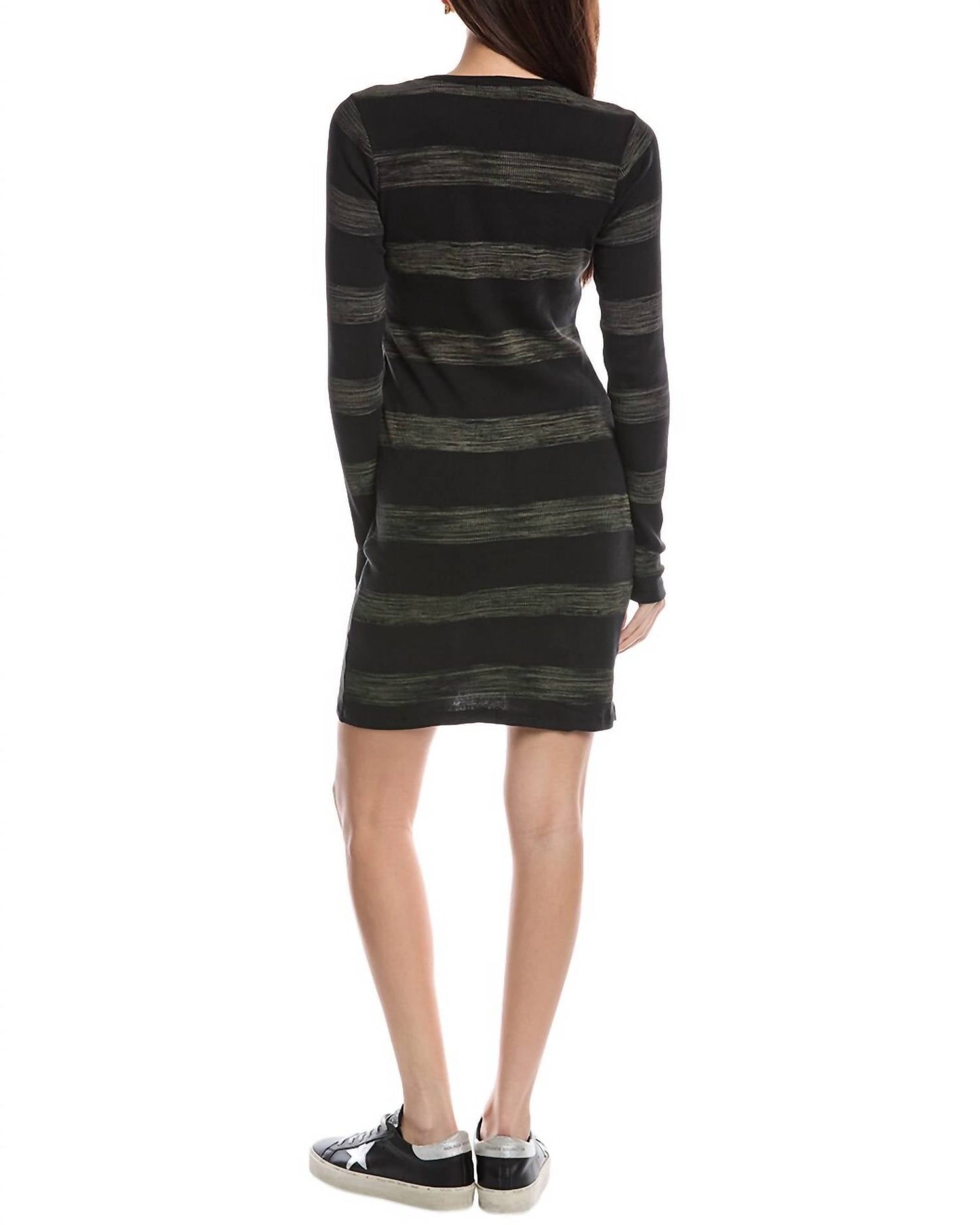 Atm - 2x1 Rib Sunbleached Mini Dress