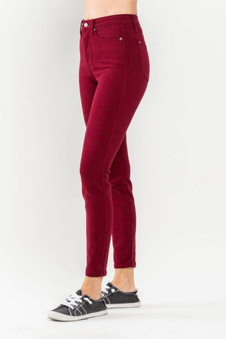 Judy Blue - Calça jeans skinny com controle de barriga e cintura alta