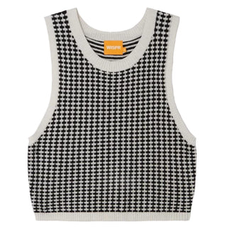 Brodie Cashmere - Sunnie Crop Tank Top
