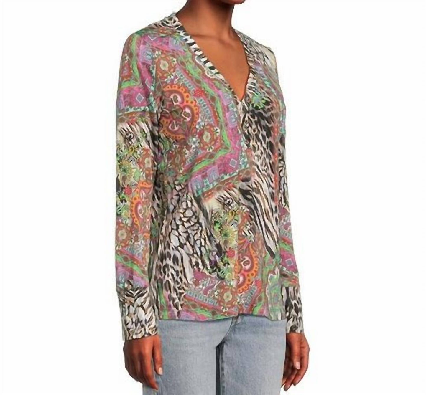 Johnny Was - JANIE FAVORITE HENLEY TOP