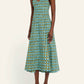Christopher John Rogers - Wiggle Dot V-neck Midi Dress