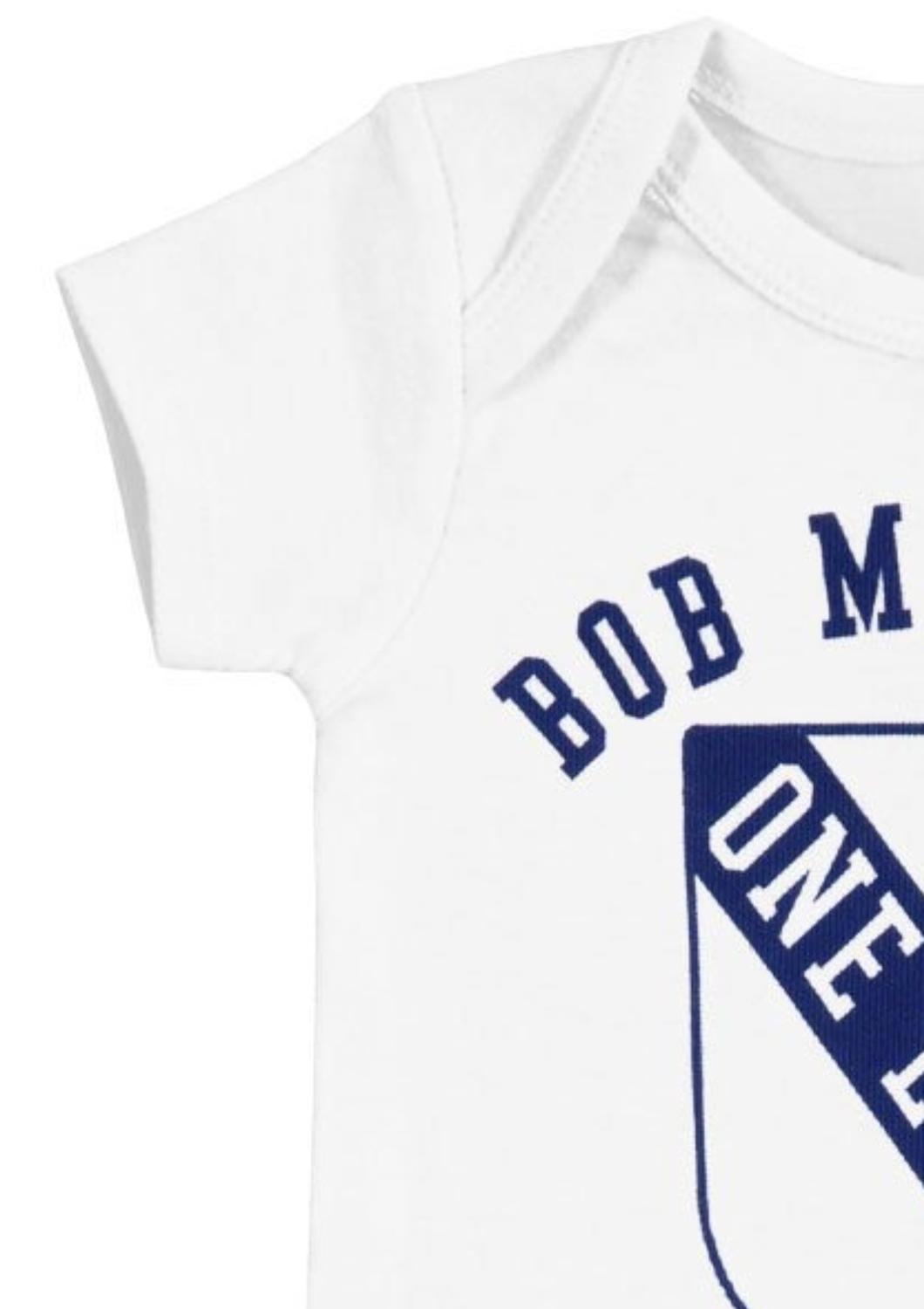 Bob Marley - Baby's One Love Crest One Piece Bodysuit