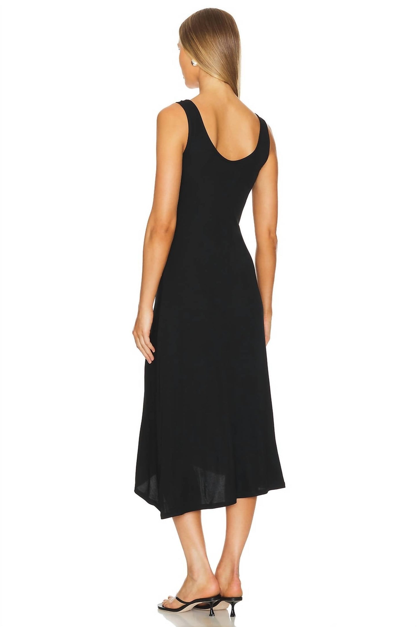Enza Costa - Draped Knot Midi Dress