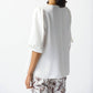 Joseph Ribkoff - Scoopneck Blouse With Pleated Sleeves