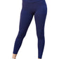 Julia Rose - Nadia Crossover Full Length Leggings with Pockets