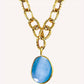 Debbie Katz - Women's Aria Cat Eye Stone Necklace